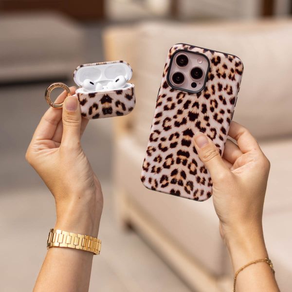 Selencia Vivid case  Apple AirPods 1 / 2 - Wild Leo
