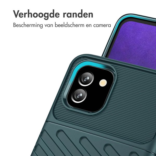 imoshion Thunder Backcover Samsung Galaxy A03 - Groen