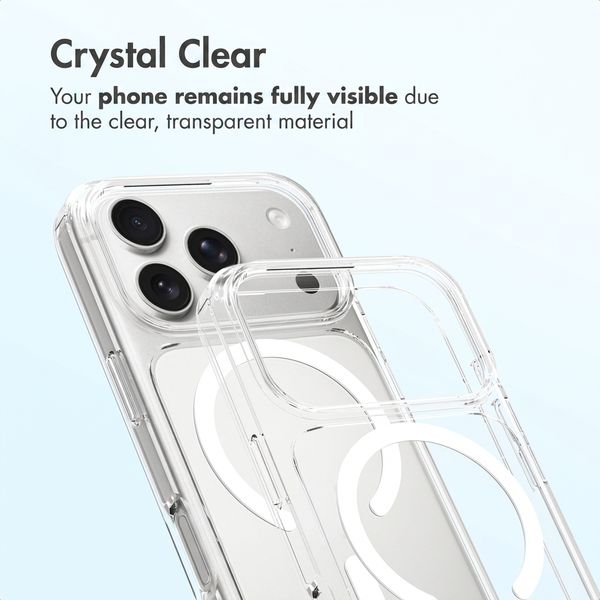 Accezz Xtreme Impact Backcover with MagSafe Apple iPhone 18 Pro / 17 Pro - Transparent