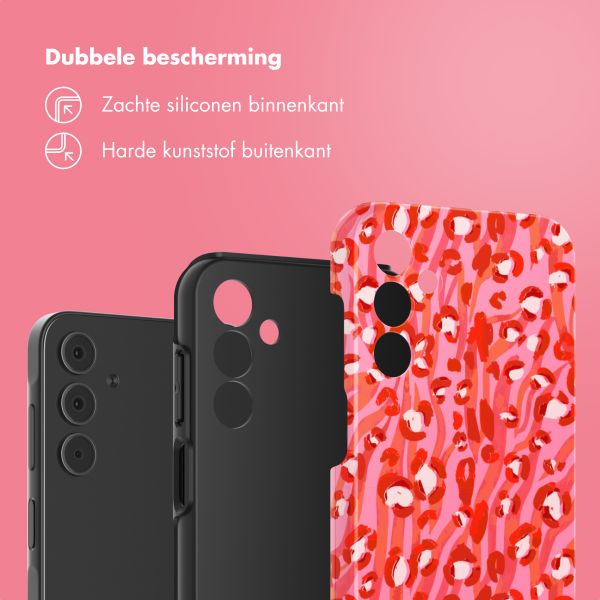 Selencia Vivid Tough Backcover Samsung Galaxy A15 - Wild Spots Lipstick