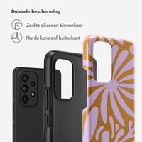 Selencia Vivid Backcover Samsung Galaxy A53 - Modern Bloom Pink