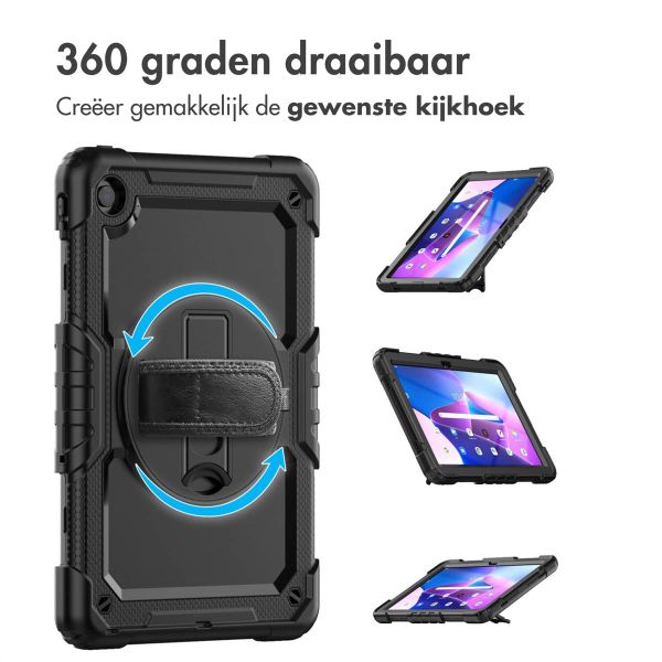 imoshion Tablet Cover met hand- en schouderstrap Lenovo Tab M10 Plus (3rd gen) - Zwart