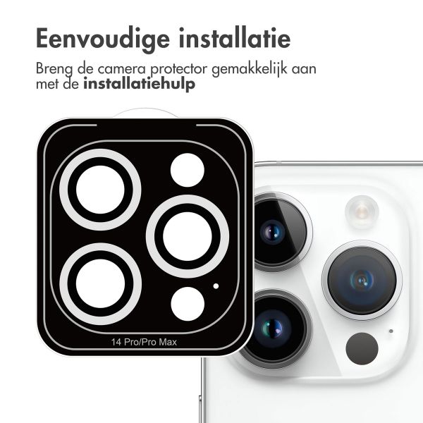 imoshion 2 Pack Camera lens protector Apple iPhone 14 Pro / 14 Pro Max - Zilver