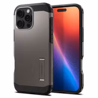 Spigen Tough Armor Backcover MagSafe Apple iPhone 16 Pro - Gun Metal
