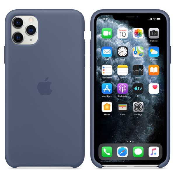 Apple Silicone Backcover Apple iPhone 11 Pro Max - Alaskan Blue