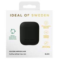 iDeal of Sweden Silicone Case Apple Airpods 1 / 2 - Zwart