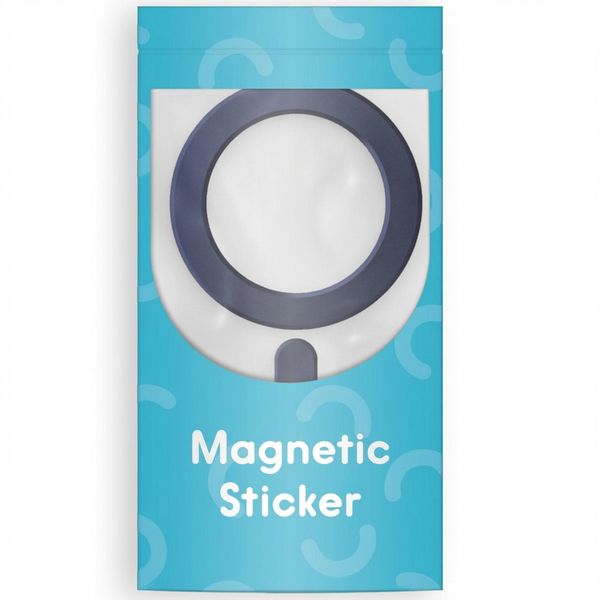 imoshion MagSafe sticker met installatiehulp - Donkerblauw