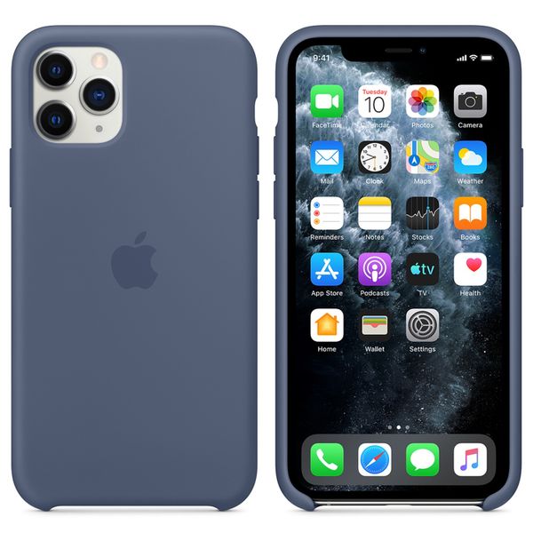 Apple Silicone Backcover Apple iPhone 11 Pro - Alaskan Blue