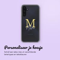 Hoesje met eigen foto en/of tekst Samsung Galaxy A15 (5G/4G) - Letter