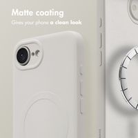 imoshion Colour Back Cover with MagSafe Apple iPhone 17e / 16e - Beige