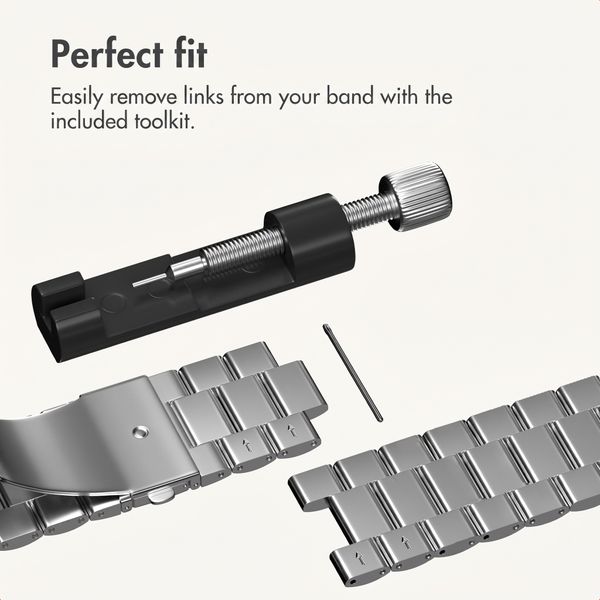 imoshion Steel strap Apple Watch | 38/40/41/42 mm - Silver