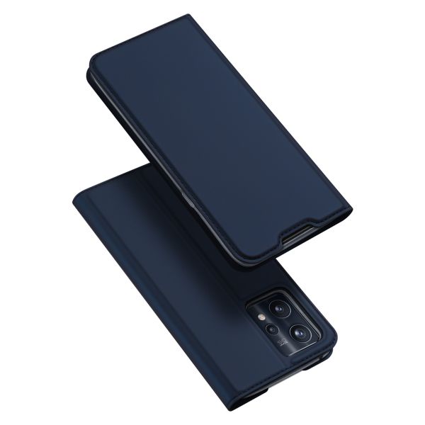 Dux Ducis Slim Softcase Bookcase Realme 9i 4G / 9 Pro Plus - Donkerblauw