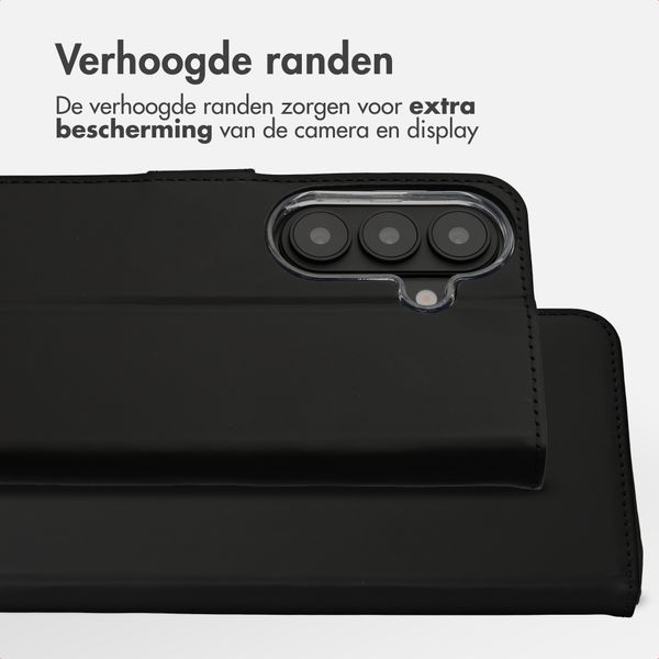 Accezz Wallet Softcase Bookcase Samsung Galaxy S26 - Zwart