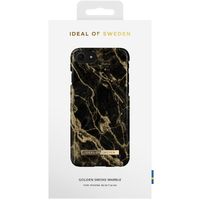 iDeal of Sweden Fashion Backcover iPhone SE (2022 / 2020) / 8 / 7 / 6(s) - Golden Smoke Marble