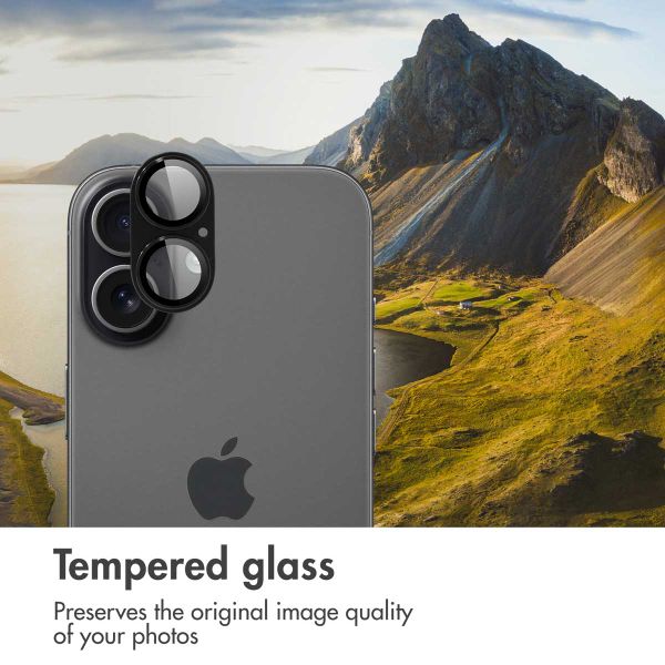 imoshion Camera Protector Glass 2-pack Apple iPhone 17 - Black