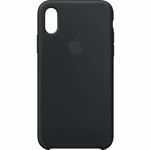 Apple Silicone Backcover Apple iPhone Xs / X - Black