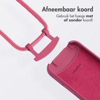 imoshion Color Backcover met afneembaar koord MagSafe Apple iPhone 16 Pro Max - Raspberry