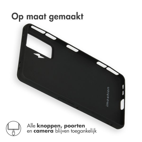 imoshion Color Backcover Xiaomi Poco F4 GT 5G - Zwart