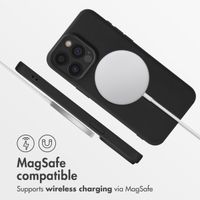 imoshion Colour Back Cover with MagSafe Apple iPhone 15 Pro Max - Black