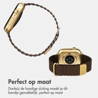 imoshion Magnetisch kunstleren bandje Apple Watch | 38/40/41/42 mm - Bruin