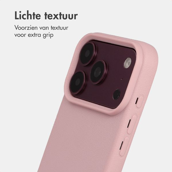 imoshion Texture Backcover Apple iPhone 18 Pro / 17 Pro - Roze