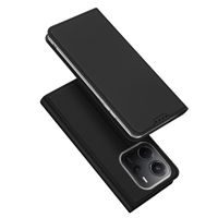 Dux Ducis Slim Softcase Bookcase Xiaomi Redmi Note 14 (4G) - Zwart