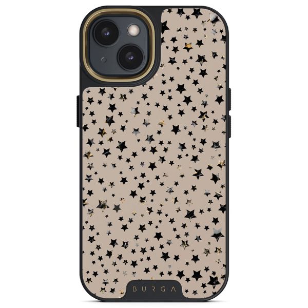 Burga Elite Gold Backcover iPhone 15 - Sparkling Tiara