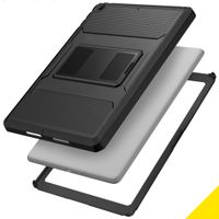 Accezz Rugged Back Case Apple iPad 6 (2018) 9.7 inch / iPad 5 (2017) 9.7 inch - Zwart