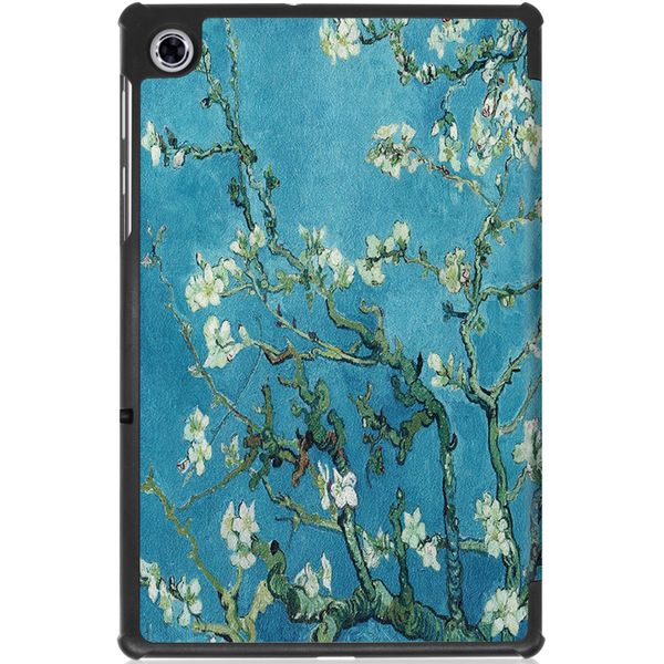 Design Hardcase Bookcase Lenovo Tab M10 Plus - Groene Plant