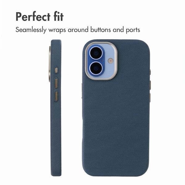 Accezz Mesh Back Cover with MagSafe Apple iPhone 17 - Dark Blue