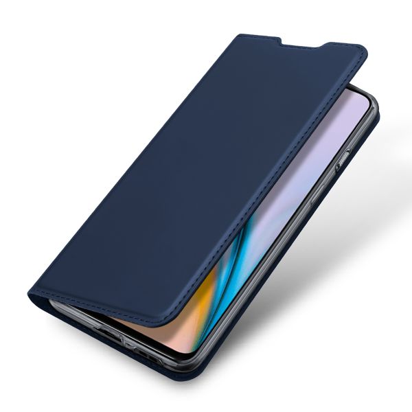 Dux Ducis Slim Softcase Bookcase OnePlus Nord 2 - Donkerblauw