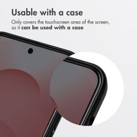 Accezz Privacy Tempered Glass Screen Protector + Applicator Samsung Galaxy S26