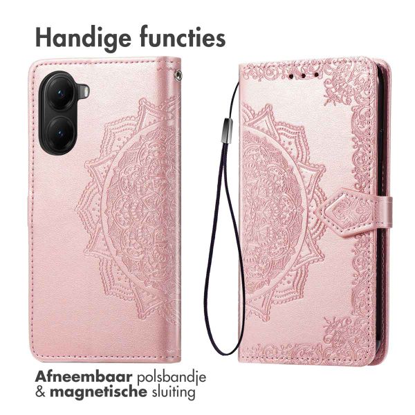 imoshion Mandala Bookcase Xiaomi Poco X7 Pro - Rosé Goud