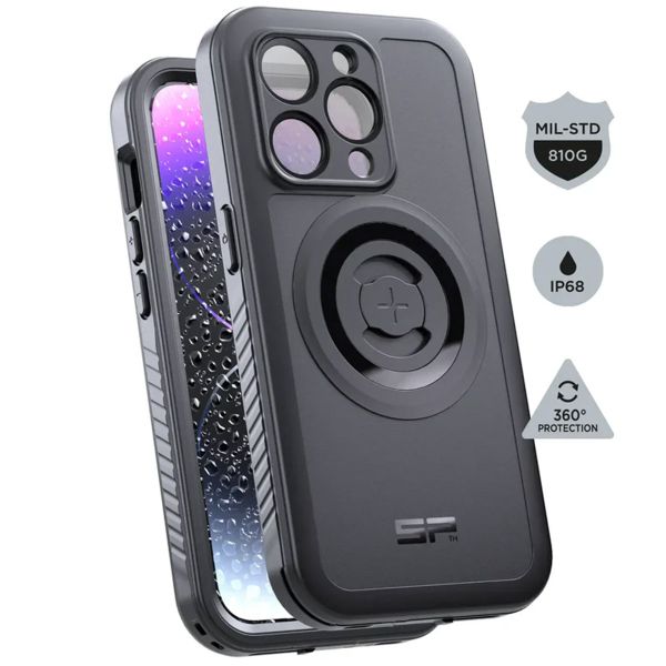 SP Connect Xtreme Series - Telefoonhoes Apple iPhone 14 Pro - Zwart