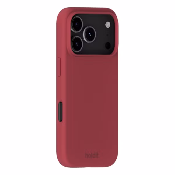 Holdit Silicone Case Apple iPhone 17 Pro Max - Red Velvet