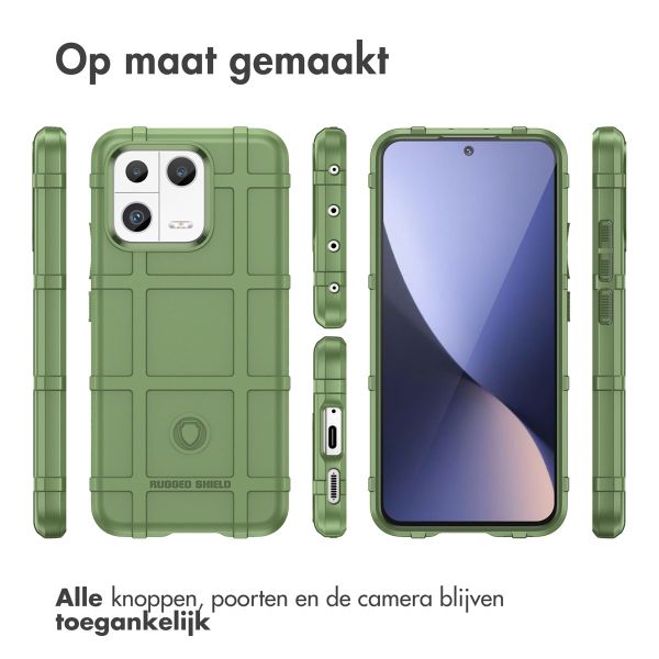 imoshion Rugged Shield Backcover Xiaomi 13 - Donkergroen