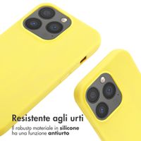 imoshion Siliconen hoesje met koord Apple iPhone 13 Pro - Geel