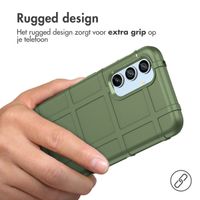 imoshion Rugged Shield Backcover Samsung Galaxy A54 (5G) - Donkergroen