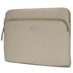 dbramante1928 Paris+ Sleeve - Laptop hoes 13 inch - Echt leer - MacBook Pro / Air 13 inch - Sand Dune