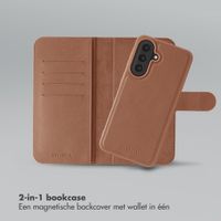 Selencia Olyn Uitneembare Bookcase met MagSafe Samsung Galaxy A57 (5G) - Bruin