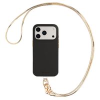 Selencia Sleek Chain (extra lang koord 145 cm) - Gold