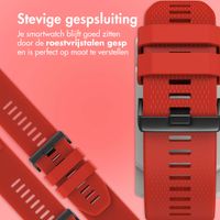 imoshion QuickFit® Siliconen bandje  - Garmin 26 mm aansluiting - Rood