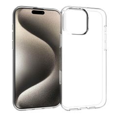 Accezz Clear Backcover Apple iPhone 16 Pro Max - Transparant