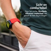 imoshion Flexibel Siliconen bandje Samsung Galaxy Watch 7 40/44 mm - Rood