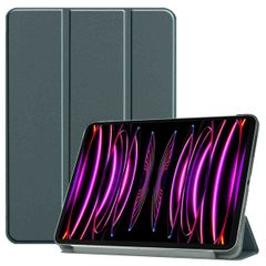 imoshion Trifold Bookcase Apple iPad Pro 12.9 (2018/2020/2021/2022) - Donkergroen