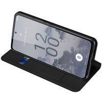 Dux Ducis Slim Softcase Bookcase Nokia X30 - Zwart