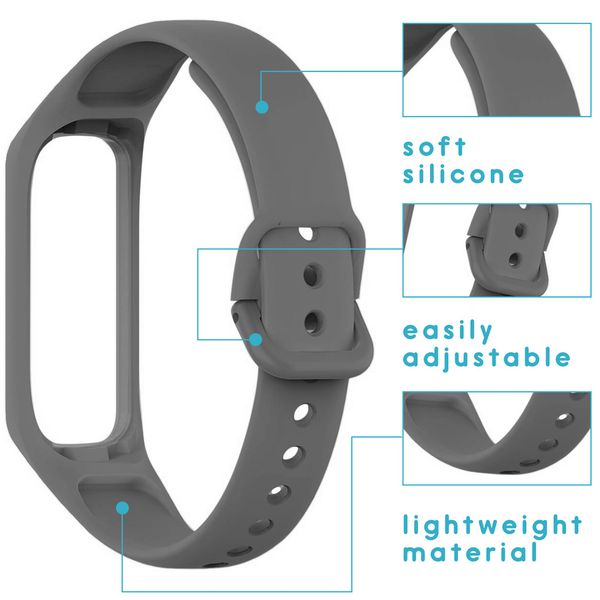 imoshion Siliconen bandje Samsung Galaxy Fit 2 - Grijs