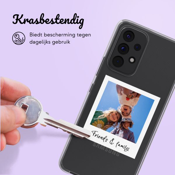 Hoesje met eigen foto en/of tekst Samsung Galaxy A53 - Polaroid