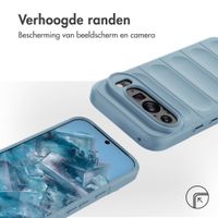 imoshion EasyGrip Backcover Google Pixel 9 / 9 Pro - Lichtblauw