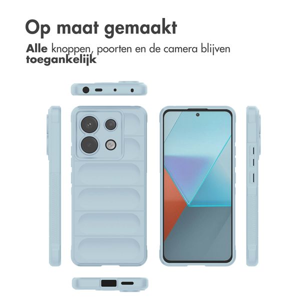 imoshion EasyGrip Backcover Xiaomi Poco X6 Pro - Lichtblauw